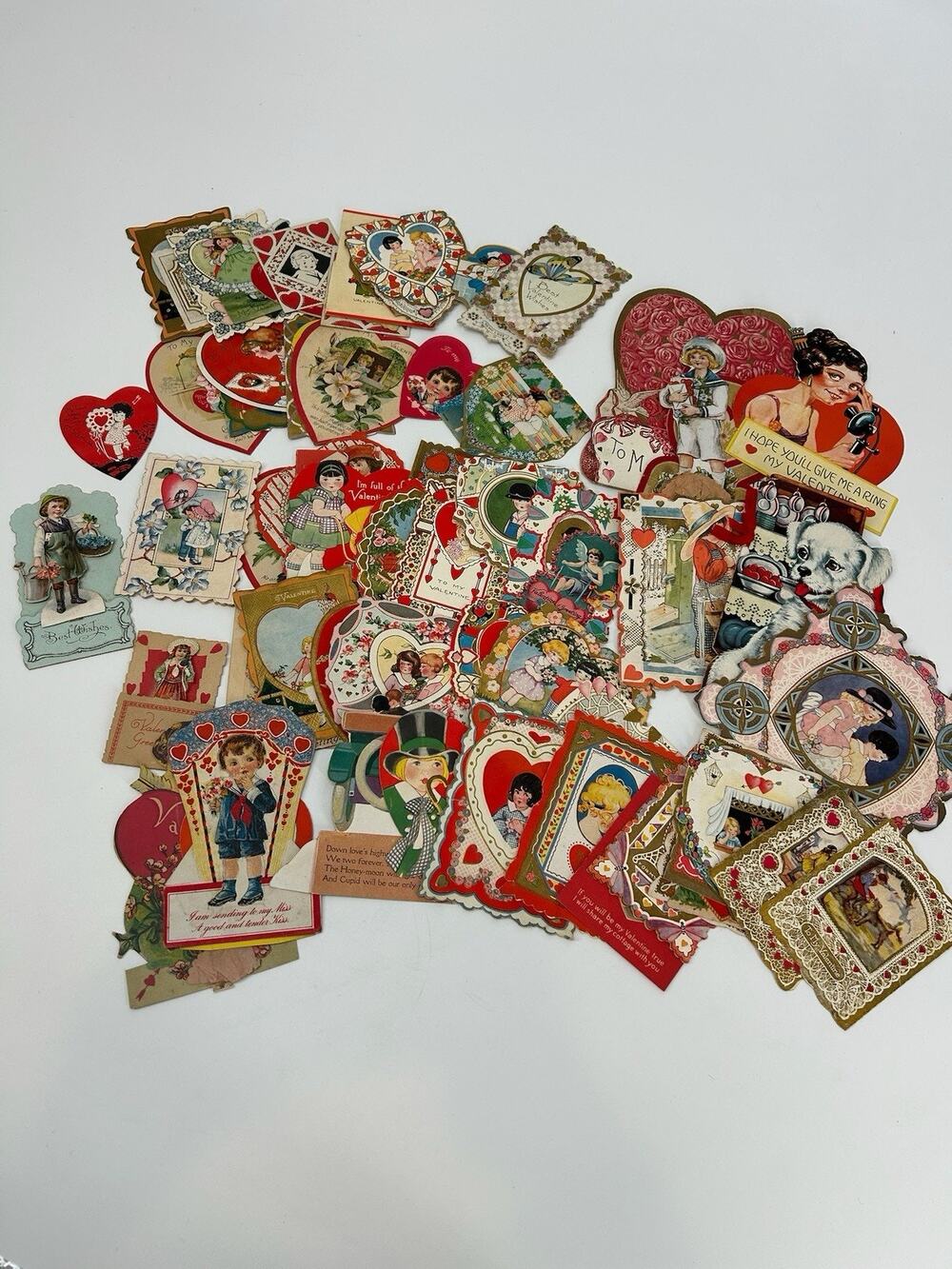 75 Vintage Valentines Day Valentine Cards